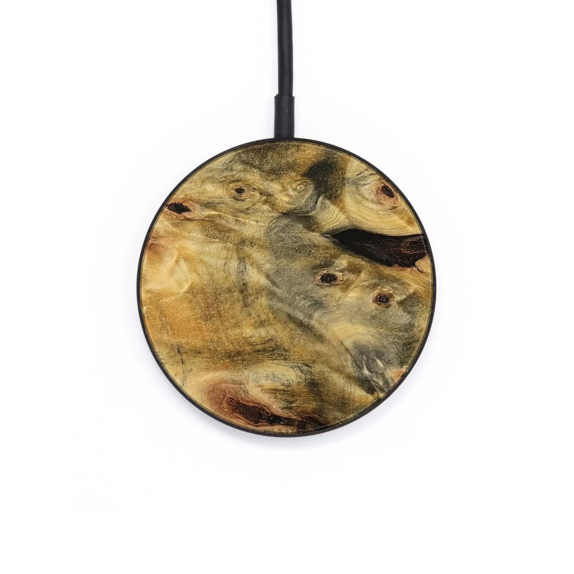 Circle Wood Wireless Charger - Magda (Wood Burl, 735076)