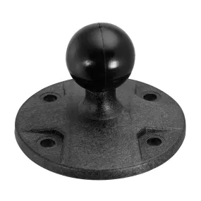 Circular Plastic 25mm (1 inch) Ball to 4-Hole AMPS Adapter