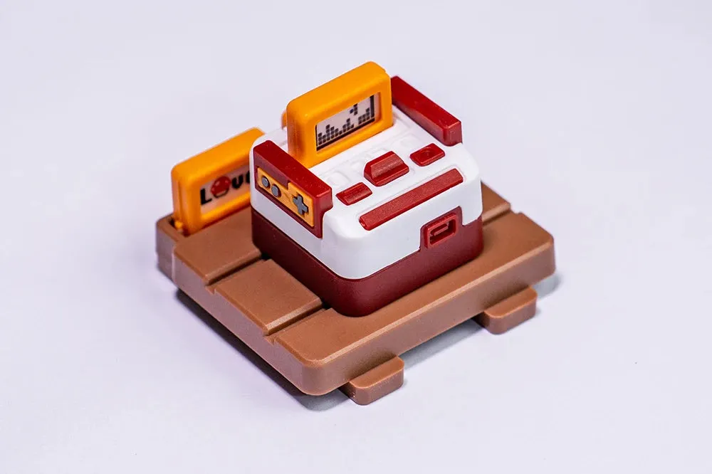 Classic Retro FC Keycap Famicom Vintage Novelty Keycap For Mechanical Keyboard Backlit Keycap ESC Cute Game Console