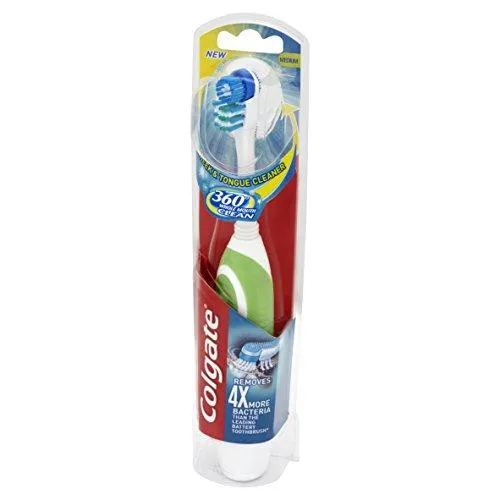 Colgate 360 Degrees Whole Mouth Clean Battery Toothbrush