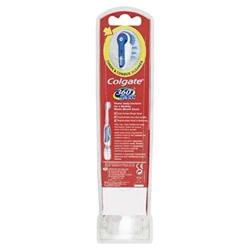 Colgate 360 Degrees Whole Mouth Clean Battery Toothbrush