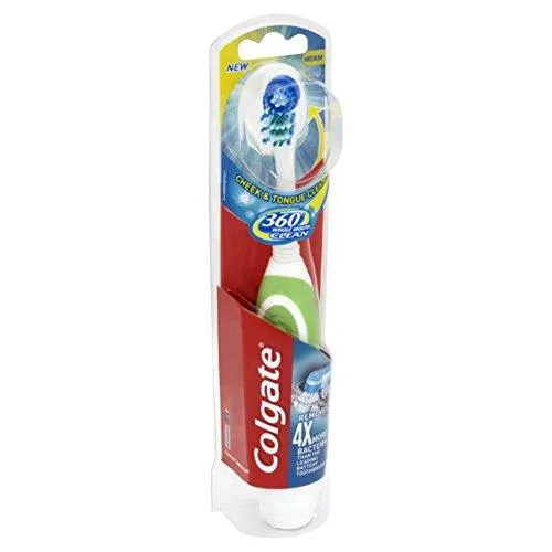 Colgate 360 Degrees Whole Mouth Clean Battery Toothbrush