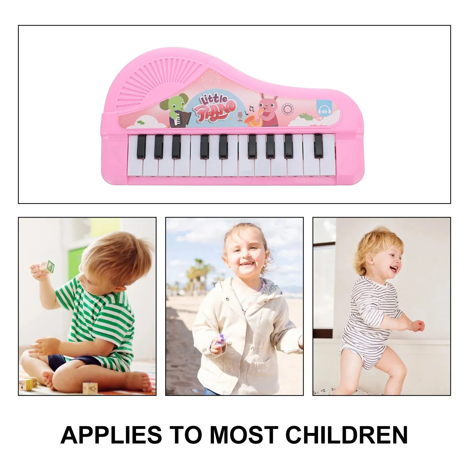 Colorful Electronic Keyboard Toy for Toddlers 1-3 - Musical Fun!