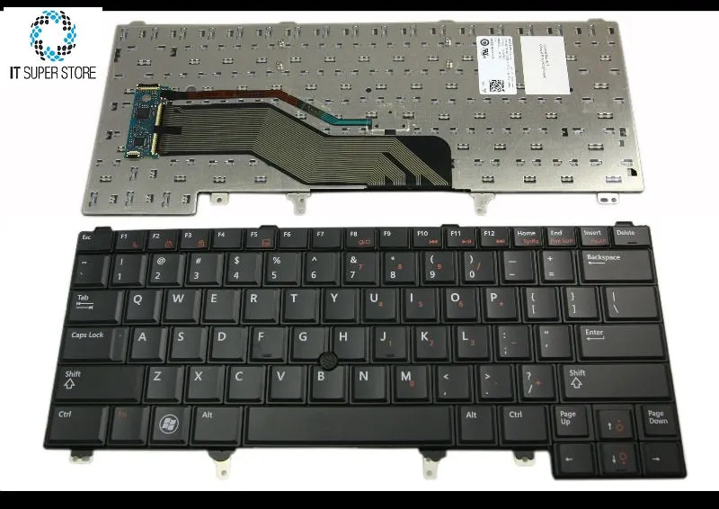 Dell Latitude E6320 E6420 E5420 E6420 E5520 Laptop Keyboard without Backlit  0C7FHD