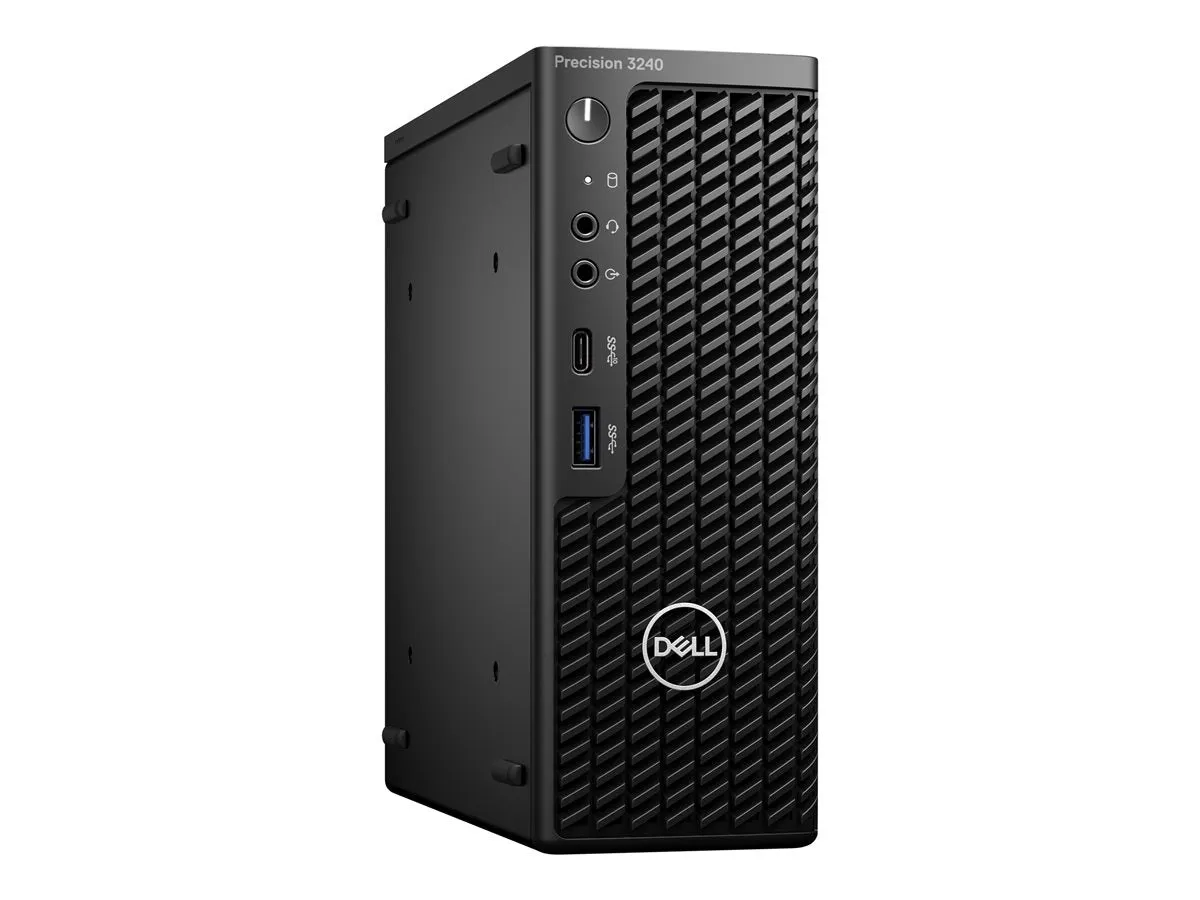 Dell Precision 3240 CFF Workstation, Intel i5-10500, 3.10GHz, 8GB RAM, 256GB SSD, Win10P- 5Y24H