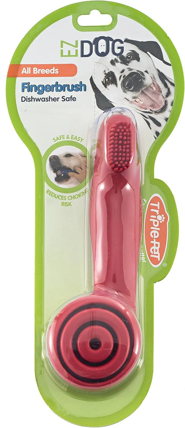 Dog Finger Toothbrush - Assorted Colors