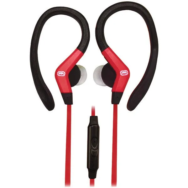 ECKO UNLIMITED EKU-OCT-RD Octane Sport Hook Earbuds with Microphone (Red)