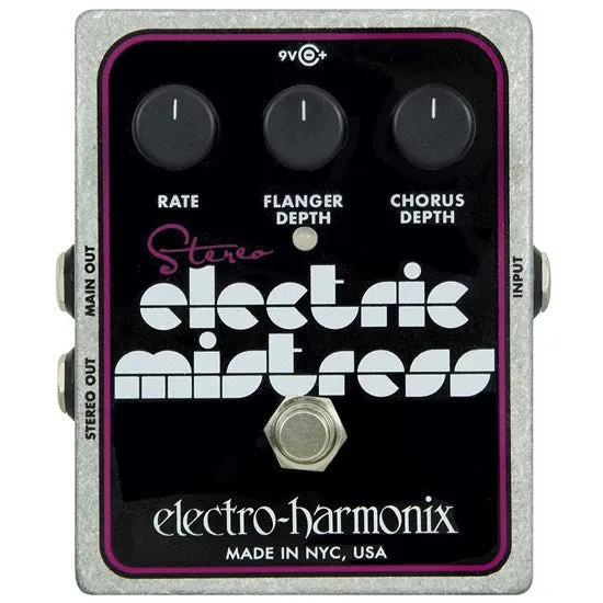 Electro Harmonix Stereo Electric Mistress Flanger/Chorus Pedal