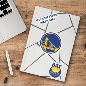 Fanmats Golden State Warriors 3 Piece Decal Sticker Set