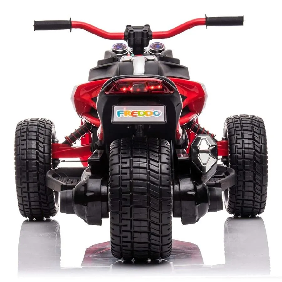 Freddo Toys 24V Freddo Spider 2 Seater Ride-On 3 Wheel Motorcycle