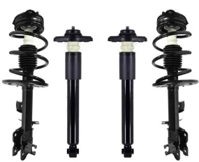 Front Complete Struts & Rear Complete Shocks For Nissan Murano 2.5L 2016