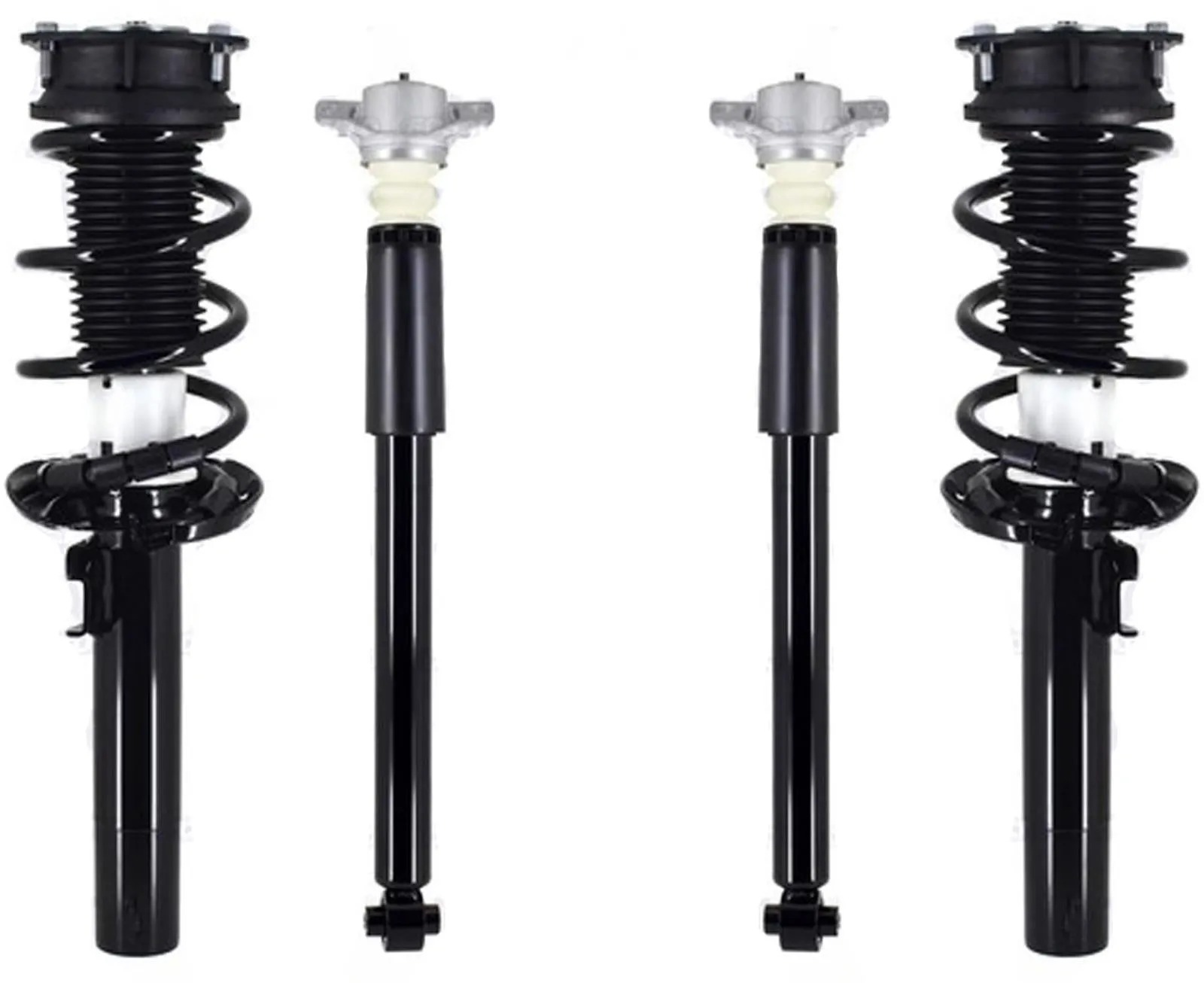 Front Complete Struts & Rear Complete Shocks For Volkswagen GTI 2015 2019 2021