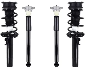 Front Complete Struts & Rear Complete Shocks For Volkswagen GTI 2015 2019 2021