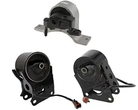 Front Right & Rear 3pc Kit Engine Mounts for Nissan Murano 3.5L 2003-2007