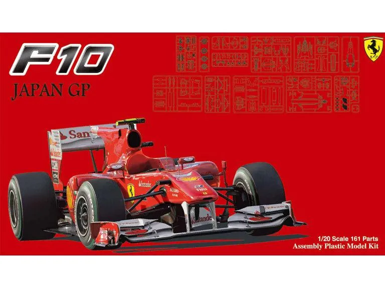 Fujimi GP-32 Ferrari F10 Japan GP 1/20 Model Kit