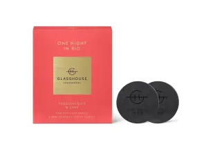 Glasshouse Fragrance - Car Diffuser 2 Replacement Scent Disks - One Night In Rio