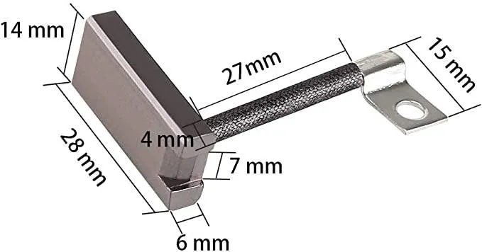 Golf Cart Starter Generator Brush Kit for EZGO, Club Car, Yamaha - 10L0L