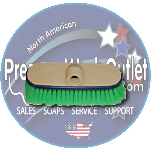 GREEN NYLON 18" PRESSURE WASH BRUSH (6627)