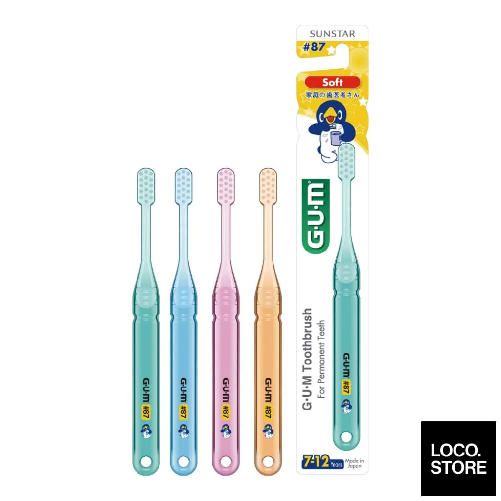 Gum Kids Toothbrush Permanent Teeth 7-12 Years