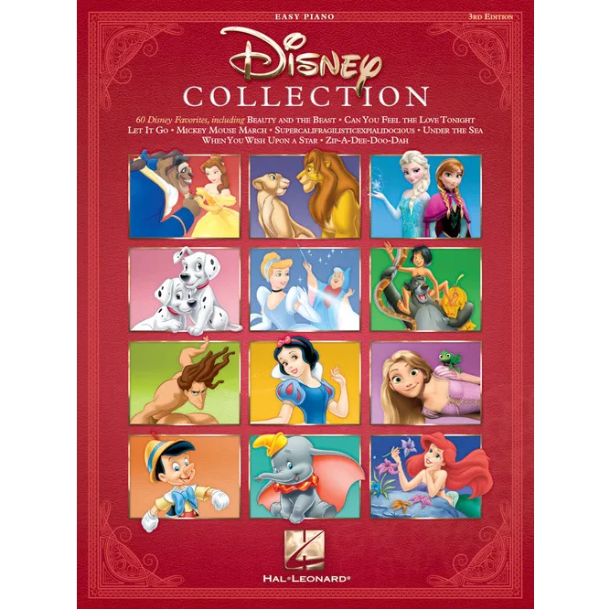 Hal Leonard HL00222535 The Disney Collection 3rd Edition