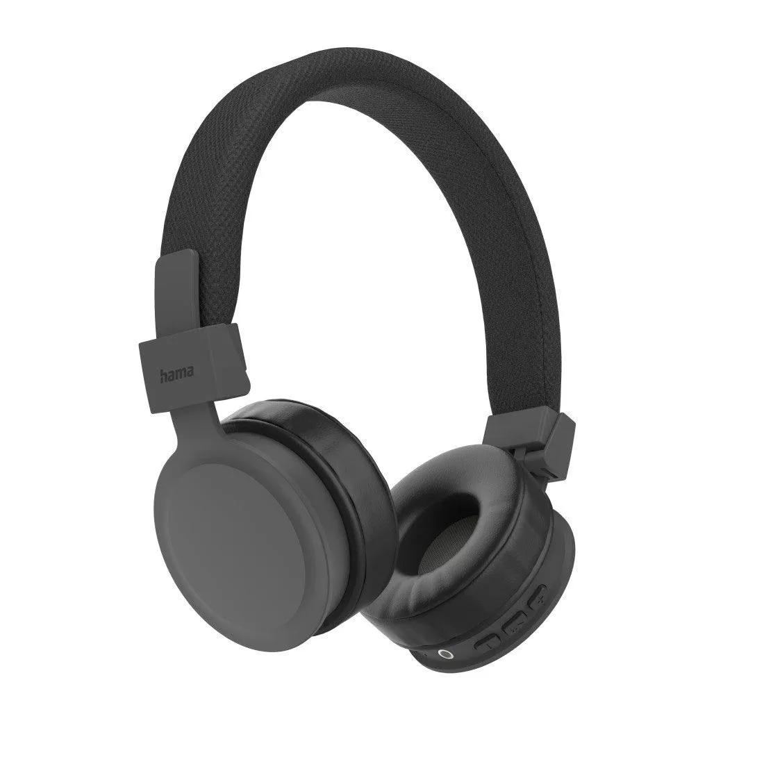 Hama Freedom Lit Bluetooth Wireless Over-Ear Headphones with Integrated Microphone - Black | 469953