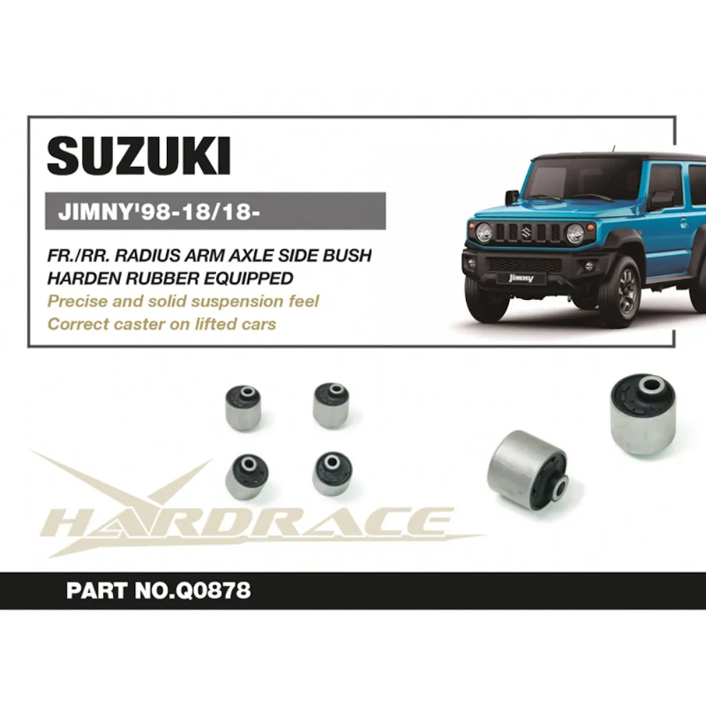 HARDRACE Castor Correction Bush Set for Suzuki Jimny