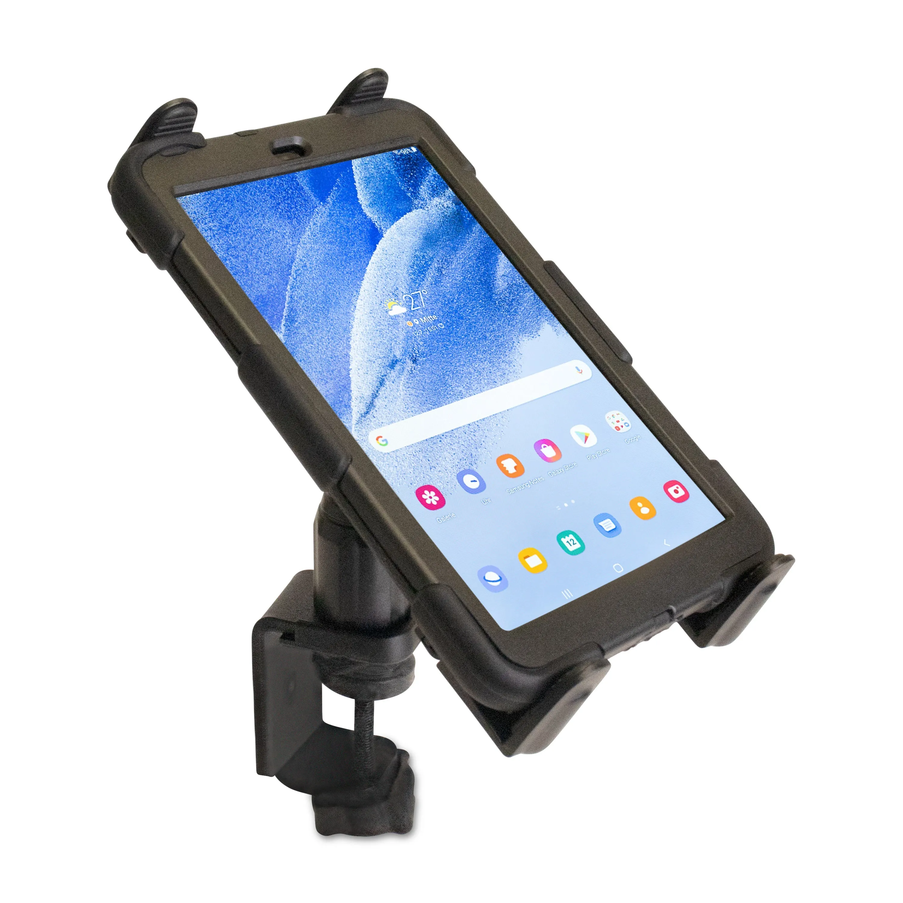 Heavy-Duty Table or Desk Tablet Clamp Mount with 4" Arm