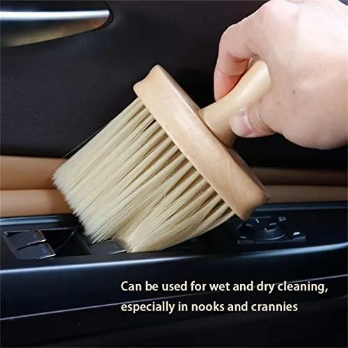 High-Density Ultra Soft Brush, Keyboard Brush, Car Brush, Wooden Handle Detail Brush