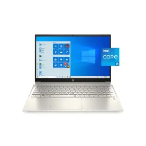 HP 15-eg0050wm Pavilion 15.6" FHD Touchscreen i5-1135G7 2.4GHz Intel Iris Xe Graphics 8GB RAM 512GB SSD Win 10 Home or higher Lunar Gold