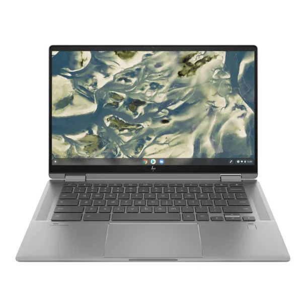 HP Laptop Chromebook x360 14c-cc0009TU 11th Gen Intel Core i3 Processor/8GB RAM/256GB SSD/Chrome OS/Intel HD Graphic Card/Screen 14 Inch Full HD/Mineral Silver