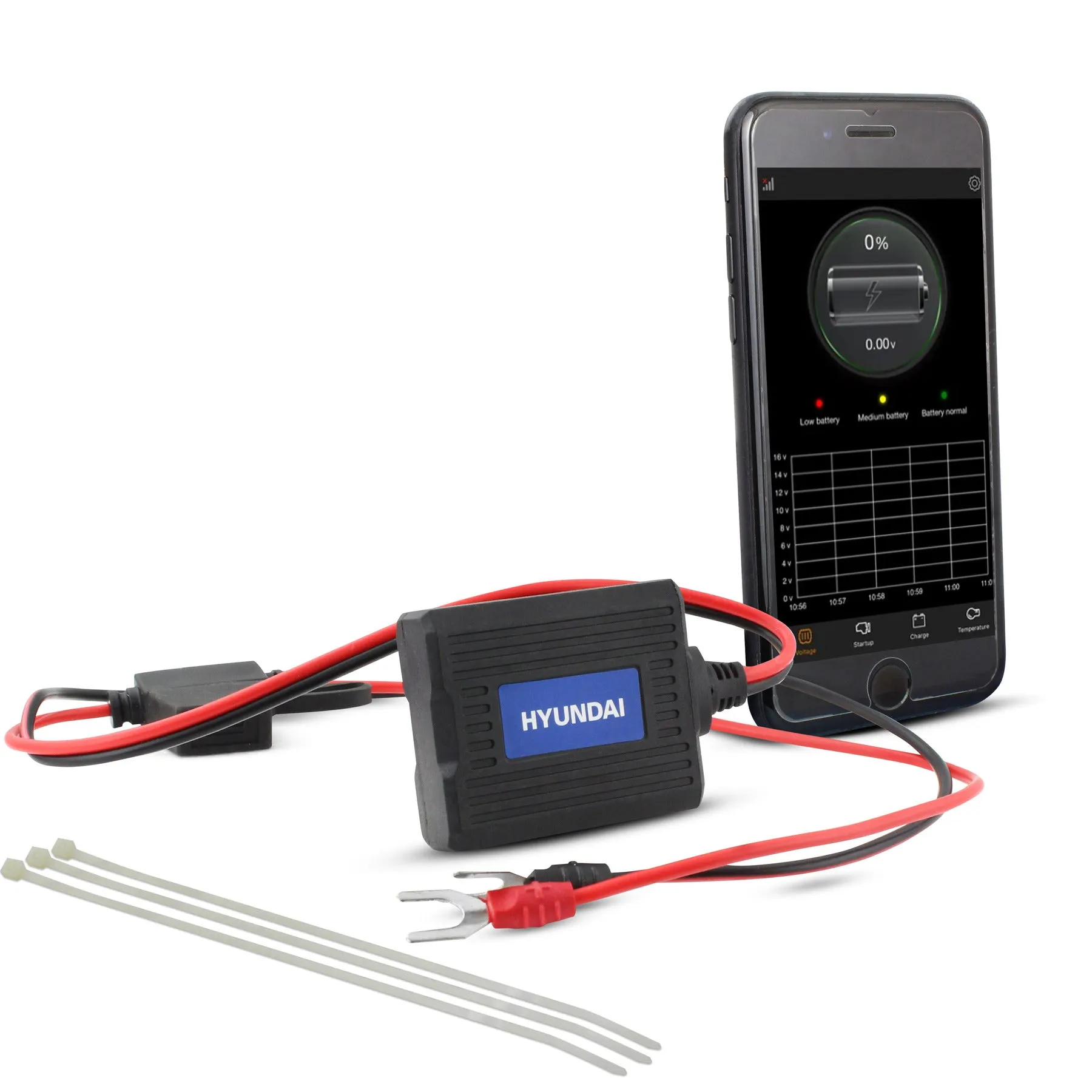 Hyundai HYBM-2 12v/6v Bluetooth Battery Monitor