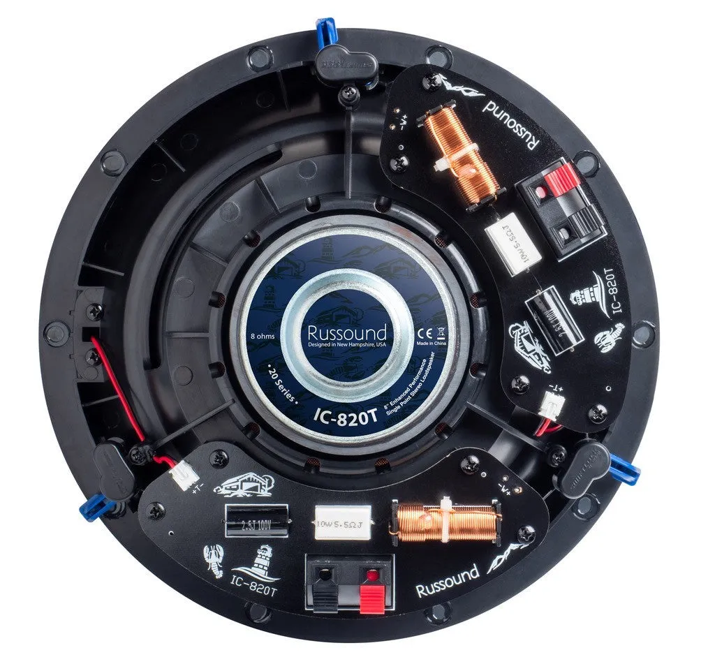 IC-820T 8" Enhanced Single Point Stereo Loudspeaker