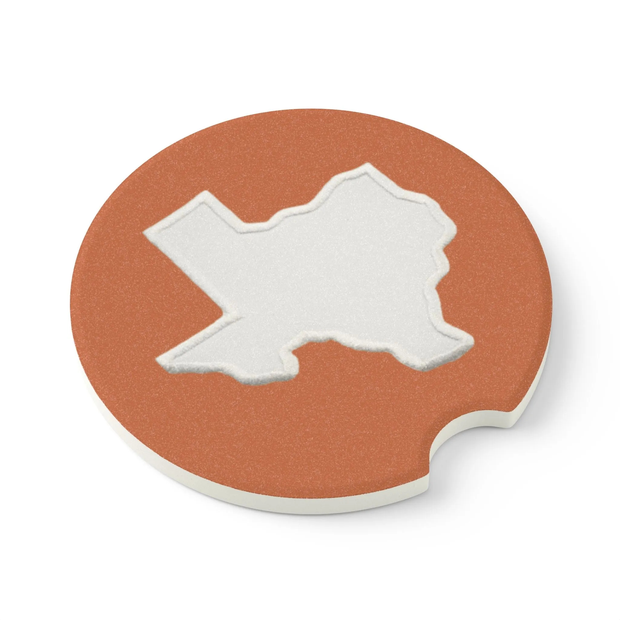 Is that a Longhorn? Texas Soapstone Car Coaster