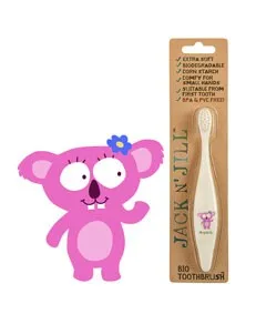 Jack n Jill Silicone Bio Toothbrush - Koala