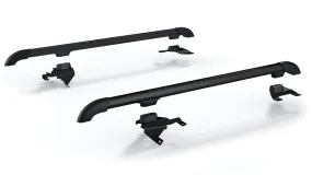 Jeep JKU 4 Door Nebo Roof Rack Main Rail Kit Black 07-18 Wrangler JKU TeraFlex