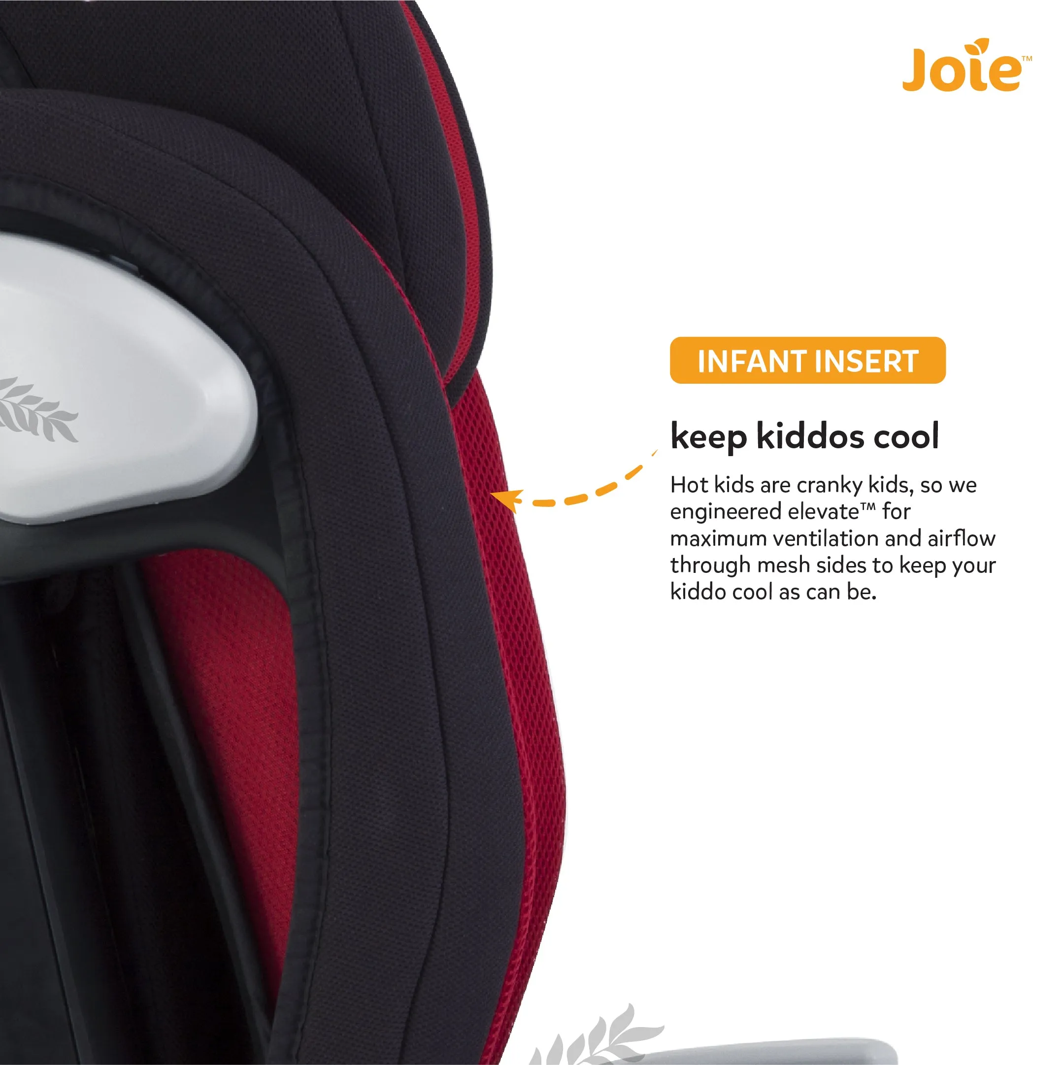 Joie Car seat Elevate Cherry 9 to 36 Kg