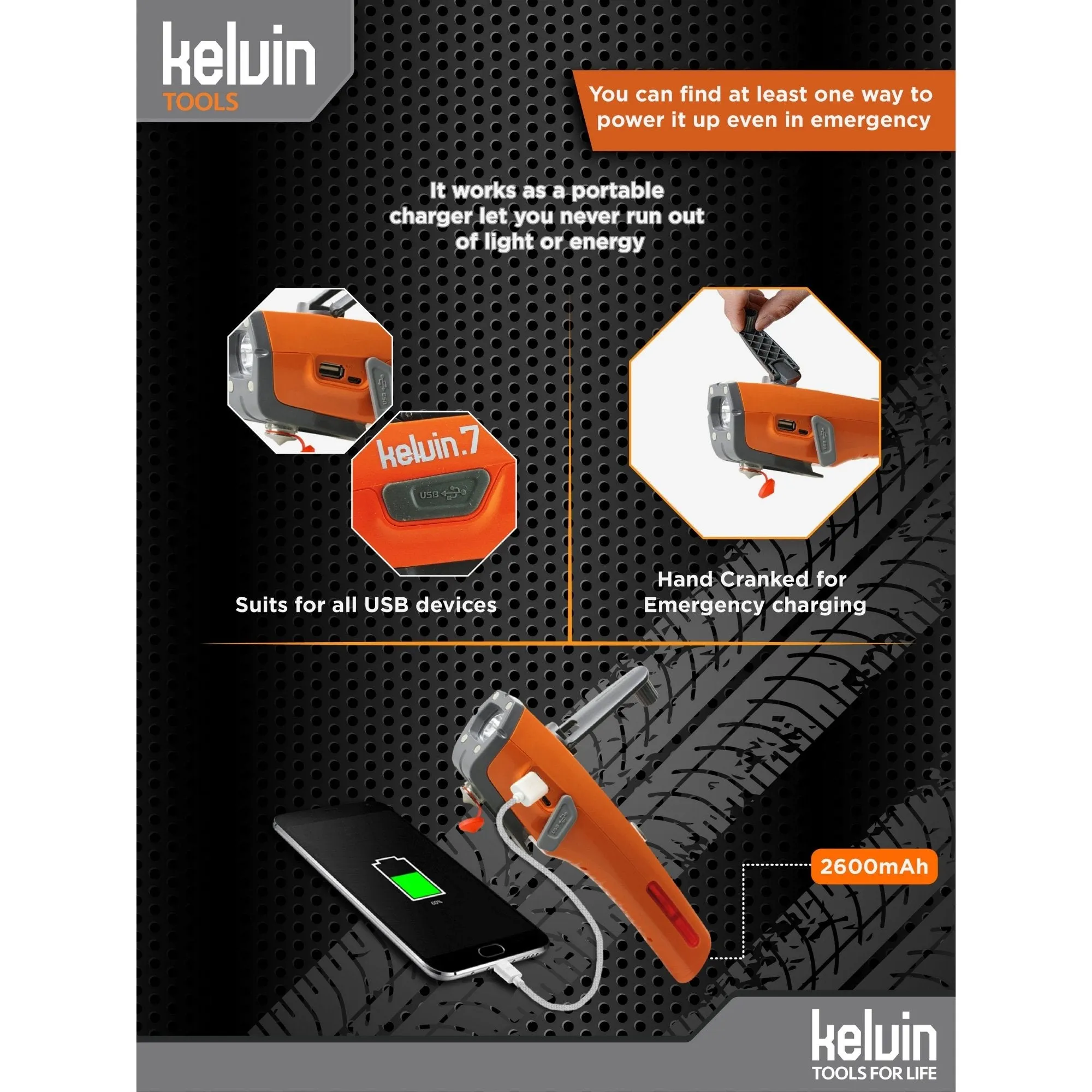 Kelvin 8 Automobile Emergency Multitool