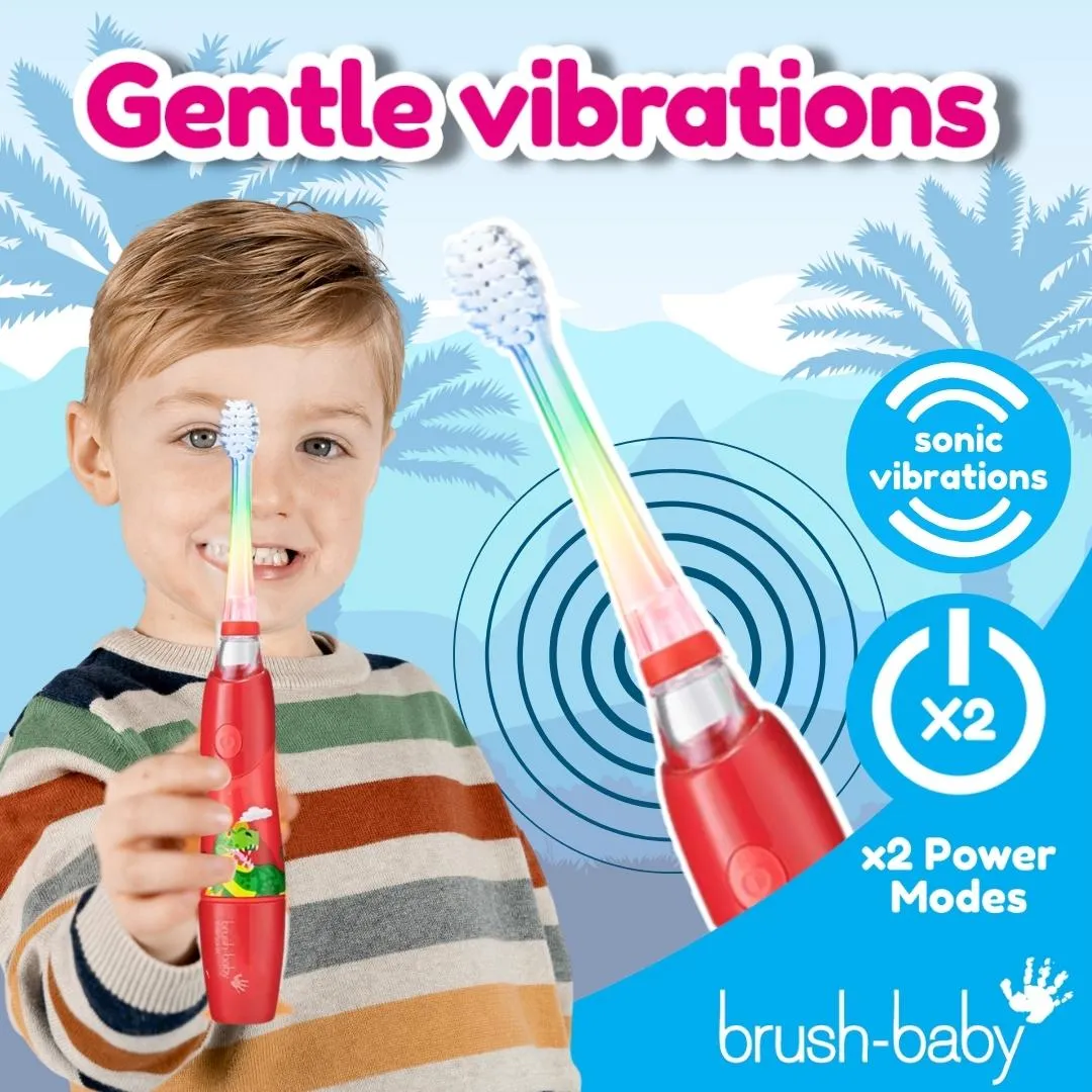 KidzSonic® Dinosaur Kids Electric Toothbrush (Ages 3  Years)