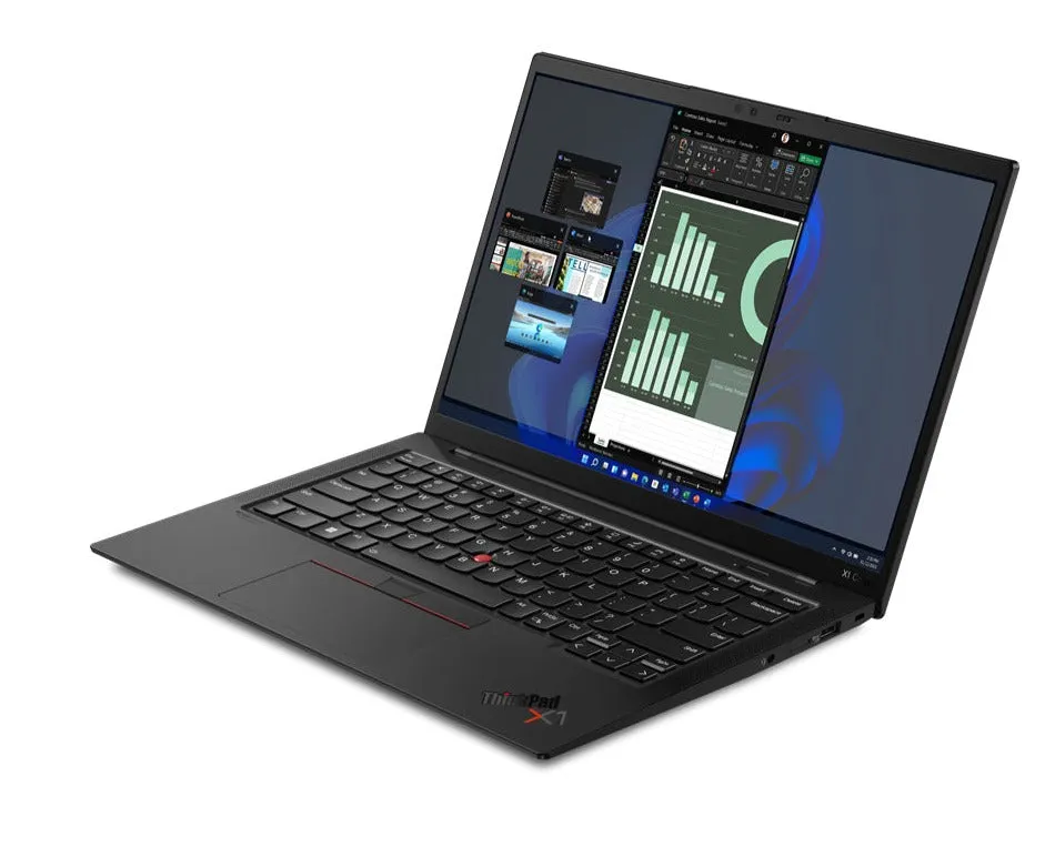 Lenovo ThinkPad X1 Carbon Gen 10 14" WUXGA Notebook, Intel i7-1255U, 1.70GHz, 16GB RAM, 512GB SSD, Win11DG - 21CB0072US