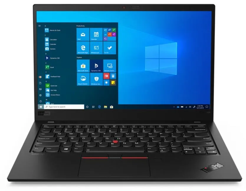 Lenovo ThinkPad X1 Carbon Gen 8 14" FHD Notebook, Intel i7-10510U, 1.80GHz, 8GB RAM, 256GB SSD, Win10P - 20U9002QUS