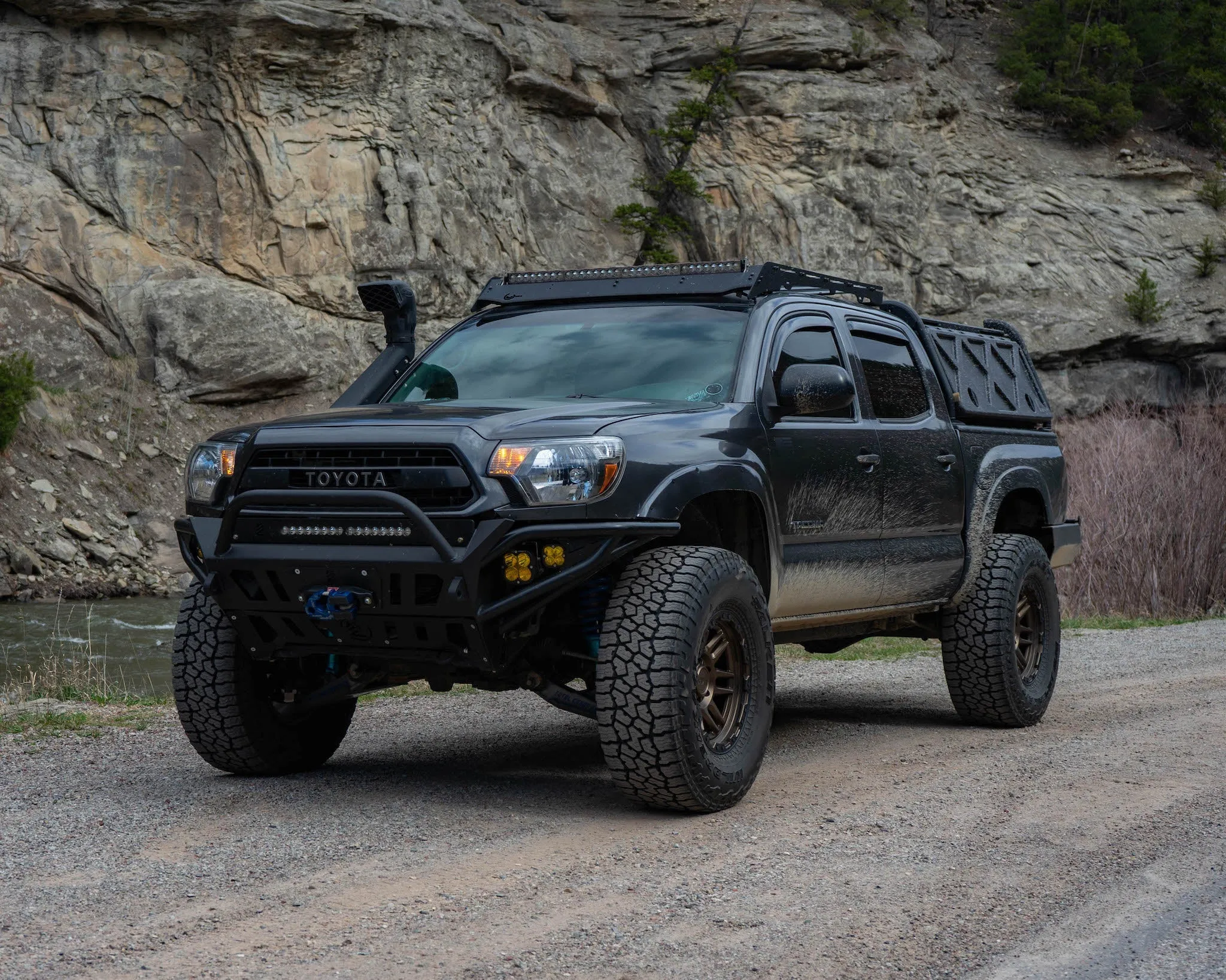 Lil Bs Fabrication Hybrid Front Bumper For Tacoma (2012-2015)