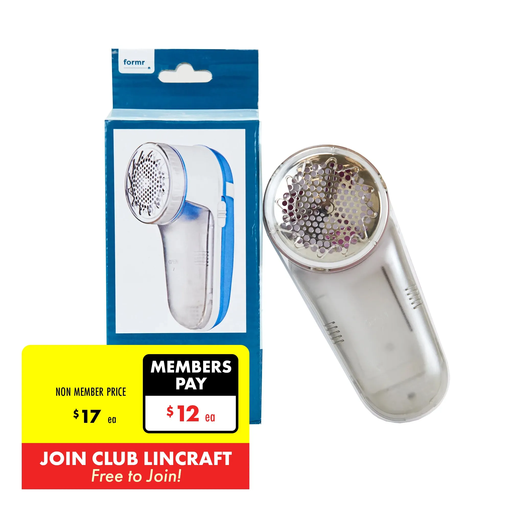 Lincraft Battery Operated Lint Remover