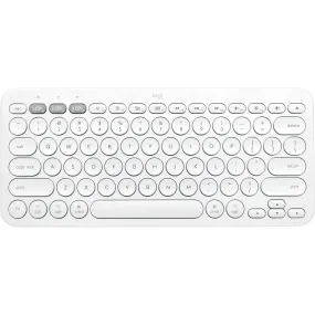 Logitech K380 Bluetooth Multi-Device Keyboard for Mac (White)