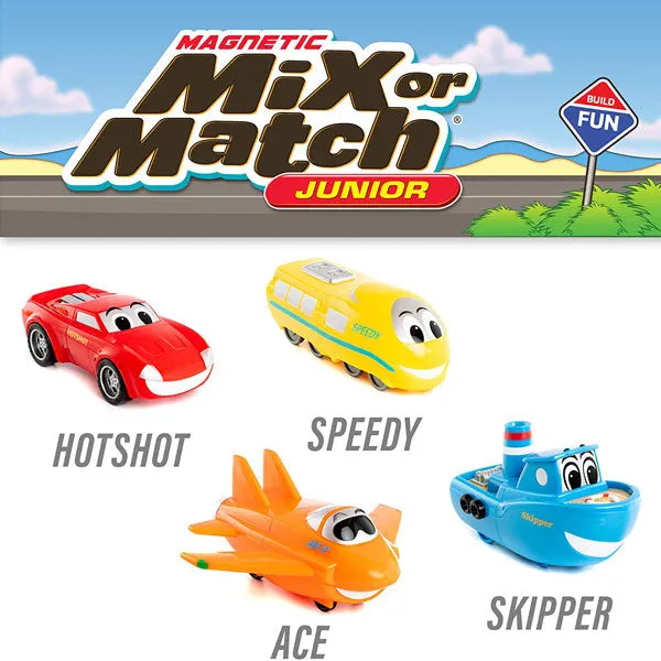 Magnetic Mix or Match Junior Vehicles (18mo )