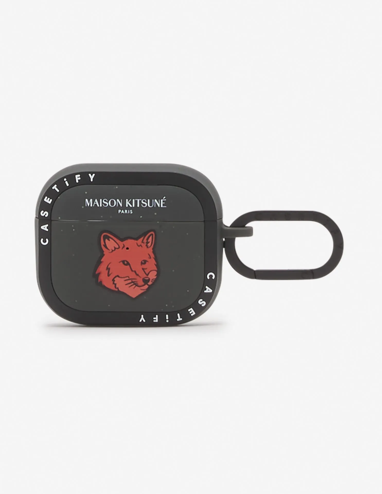 MAISON KITSUNE x CASETIFY AIRPODS PRO BOLD FOX HEAD IMPACT CASE AUTUMN RED