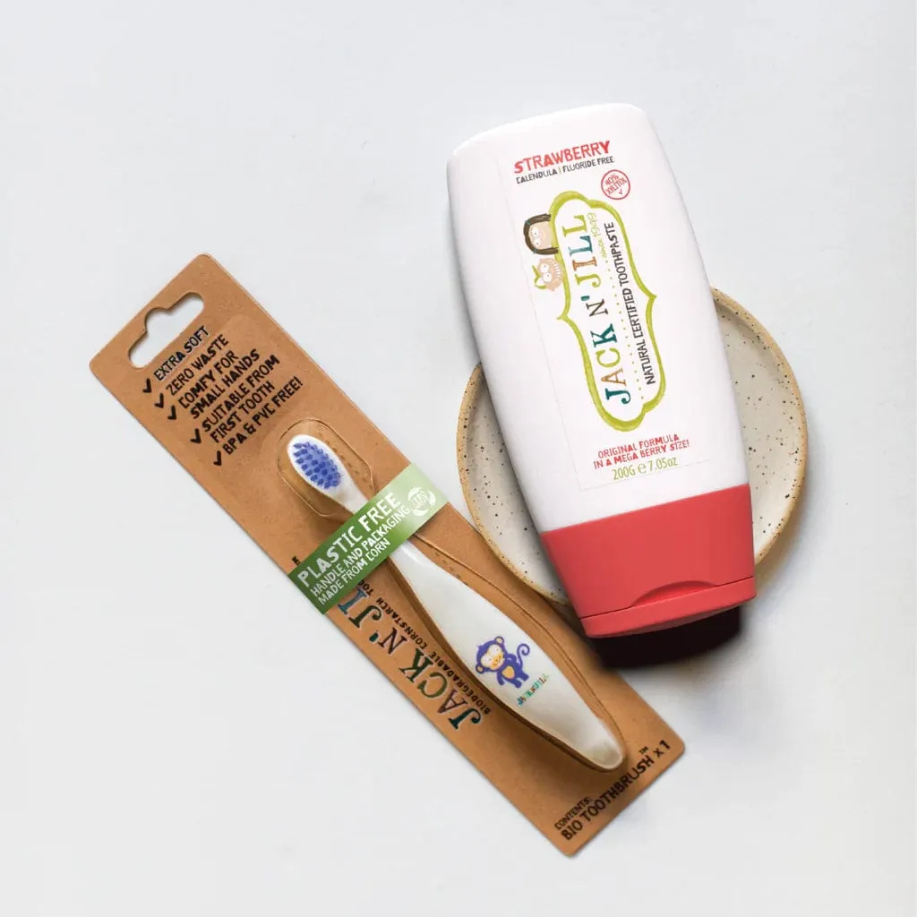 Mega Size Strawberry Natural Toothpaste