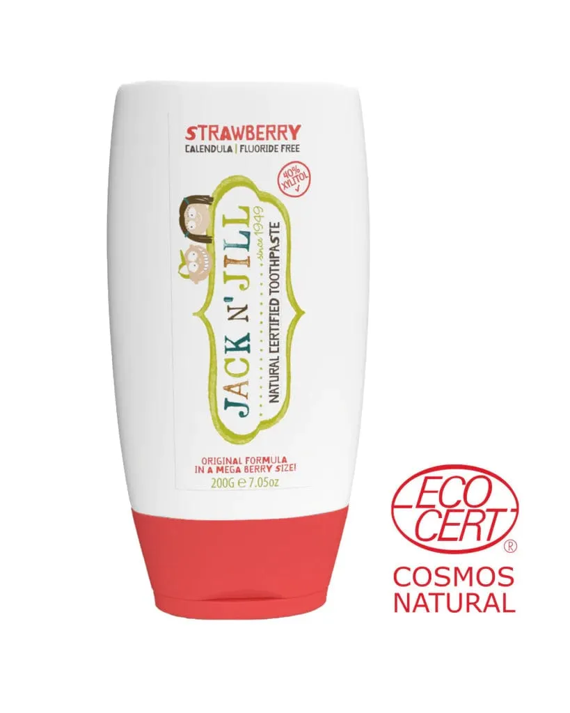 Mega Size Strawberry Natural Toothpaste