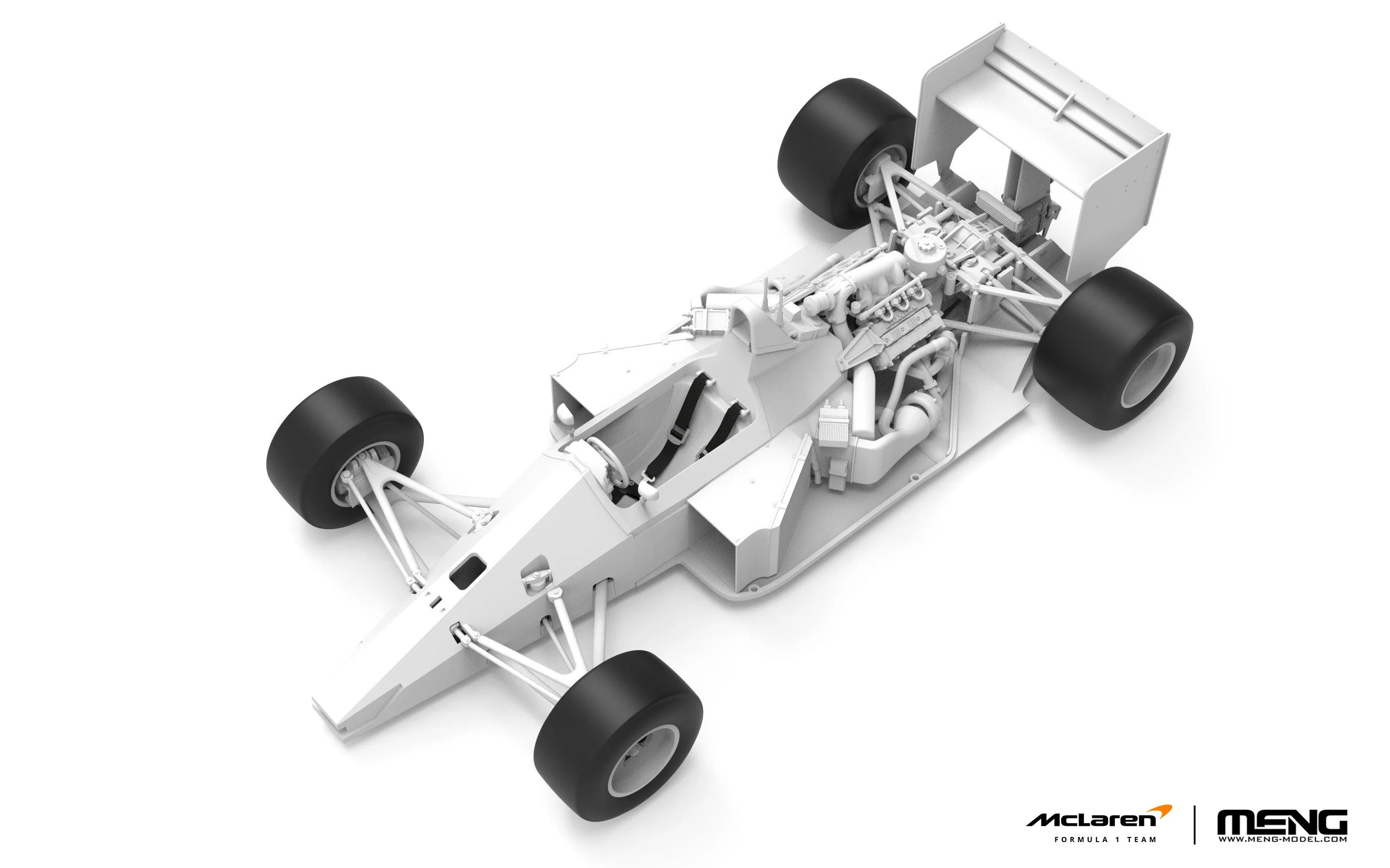 Meng 1988 McLaren MP4/4 1/24 Model Kit