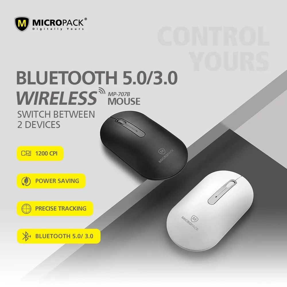 Micropack Inspire 2 Bluetooth 5.0 Wireless Mouse