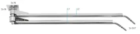 Mosmatic Dual Ceiling Boom - DDP - 4ft 9in - 67.409